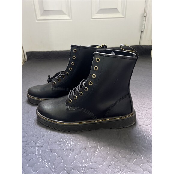 Dr. Doc Martens Zavala Black Combat Boots Men US 9 /Women US 10 NWOB Gorpcore main image 7